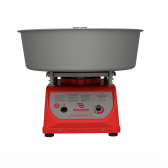 Máquina de Algodão Doce Braesi Com Bacia Em Alumínio Vermelha Bivolt Adb-02 G2